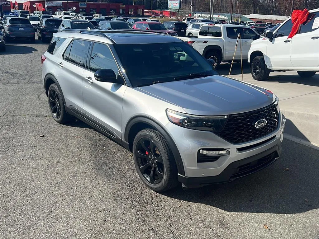 Silver 2020 Ford Explorer ST for sale in Canton, GA