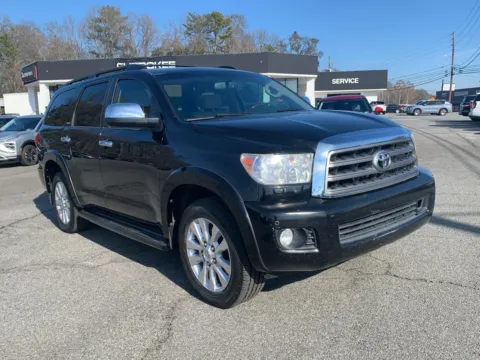 Black 2014 Toyota Sequoia Platinum for sale in Canton, GA
