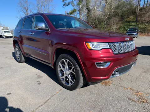 Red 2021 Jeep Grand Cherokee Overland for sale in Canton, GA