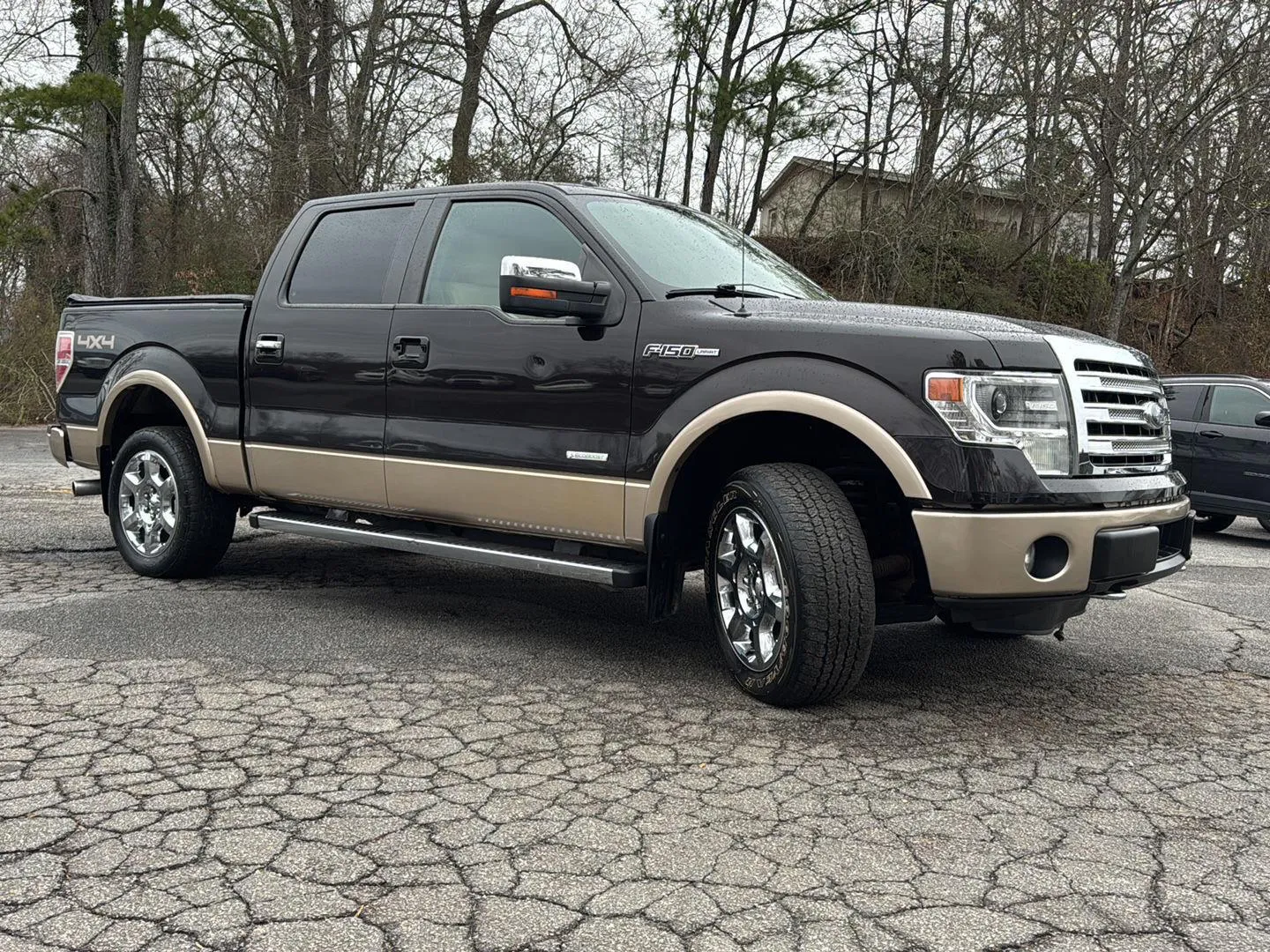 Beige 2014 Ford F-150 Lariat for sale in Canton, GA