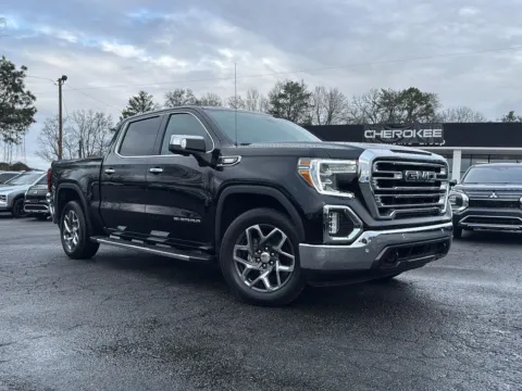 Black 2021 GMC Sierra 1500 SLT for sale in Canton, GA
