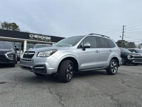 Silver 2017 Subaru Forester Premium for sale in Canton, GA