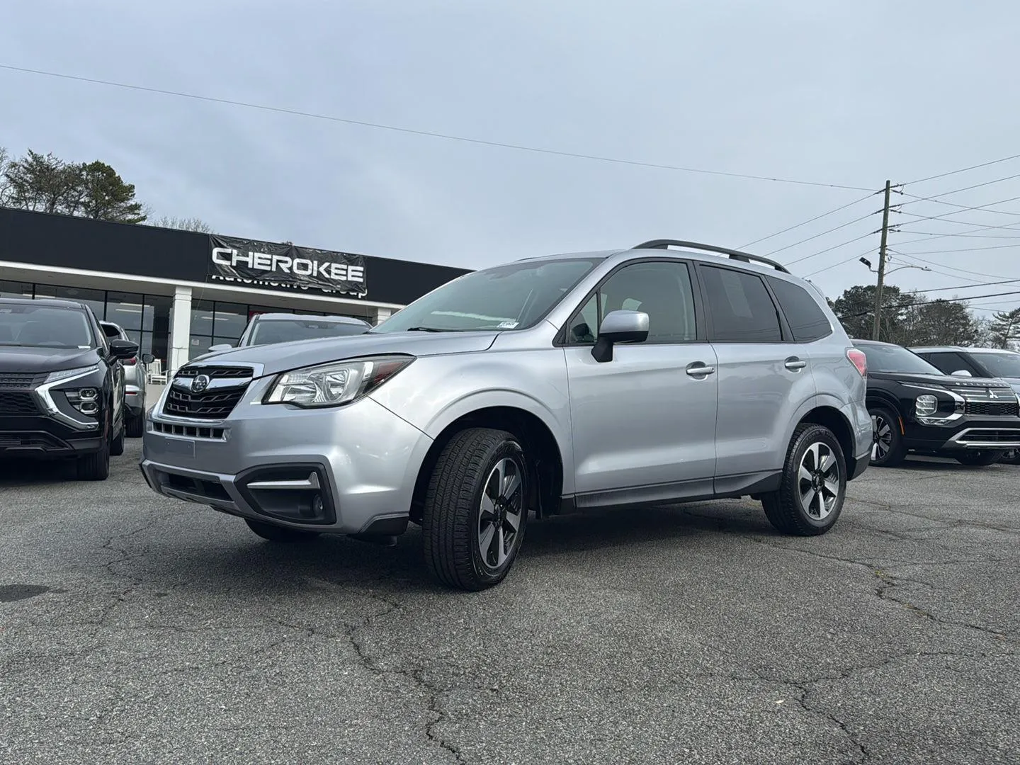 Silver 2017 Subaru Forester Premium for sale in Canton, GA