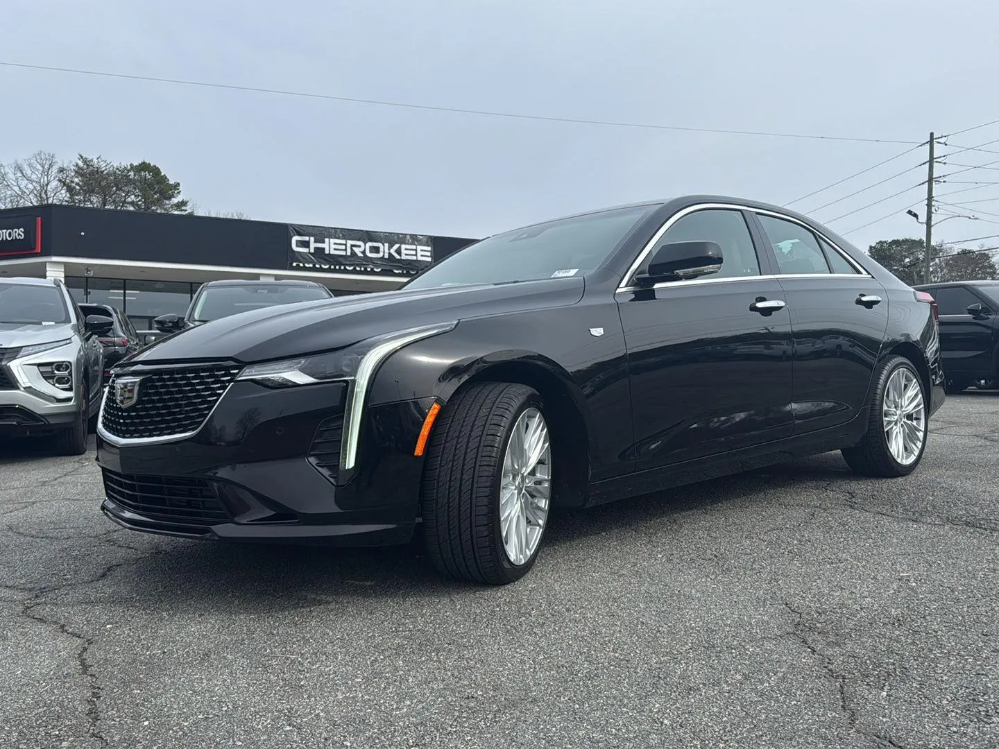 Black 2024 Cadillac CT4 Premium Luxury for sale in Canton, GA