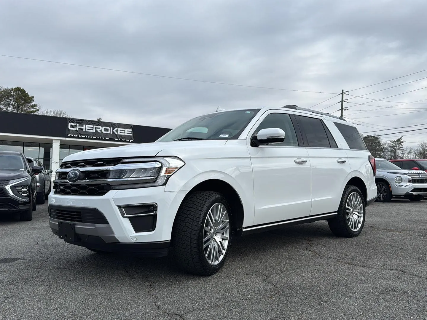 White 2024 Ford Expedition Limited for sale in Canton, GA