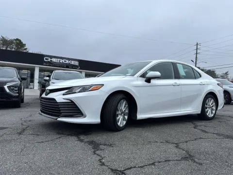 White 2024 Toyota Camry LE for sale in Canton, GA