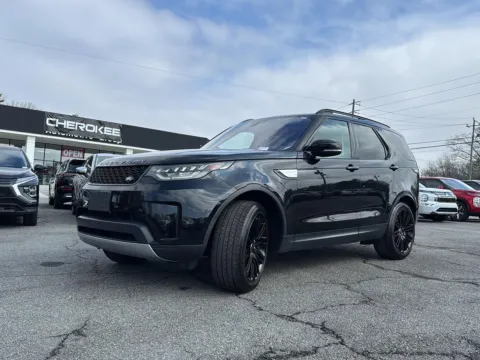 Blue 2018 LAND ROVER DISCOVERY HSE Td6 for sale in Canton, GA