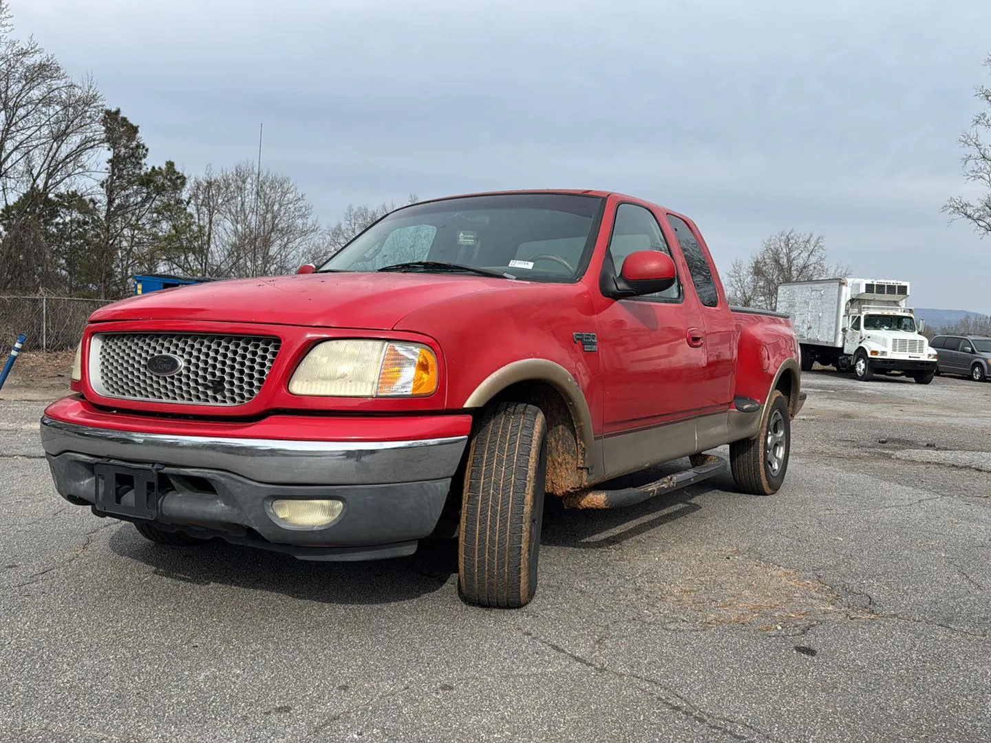 Red 1999 FORD F-150 for sale in Canton, GA