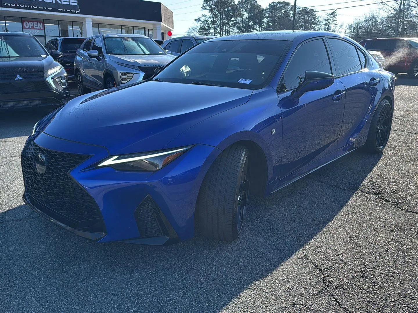 Blue 2022 LEXUS IS F SPORT for sale in Canton, GA