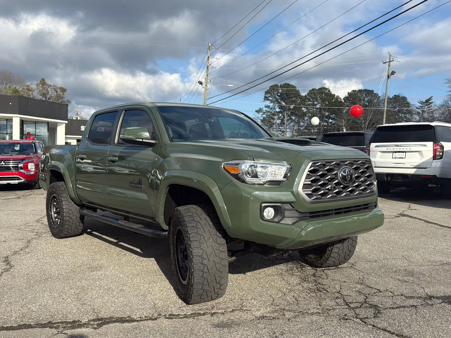 Green 2022 Toyota Tacoma TRD Sport for sale in Canton, GA