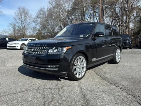 Black 2017 Land Rover Range Rover Supercharged for sale in Canton, GA