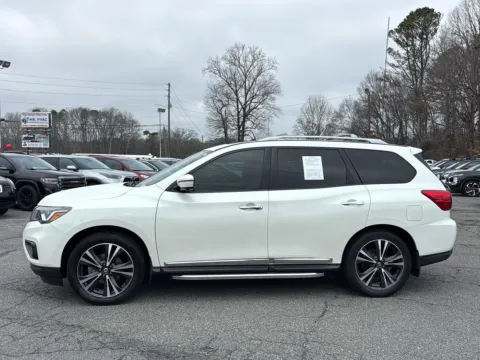 Photos of 2019 Nissan Pathfinder Platinum for sale in Canton, GA at Cherokee Mitsubishi