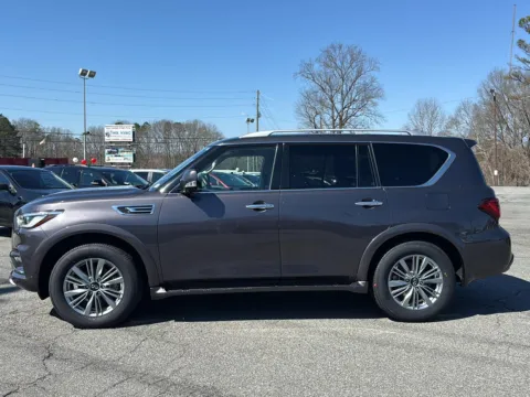 Photos of 2023 INFINITI QX80 LUXE for sale in Canton, GA at Cherokee Mitsubishi