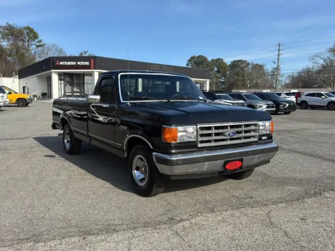Black 1987 FORD F-150 STYLESIDE 117 WB for sale in Canton, GA