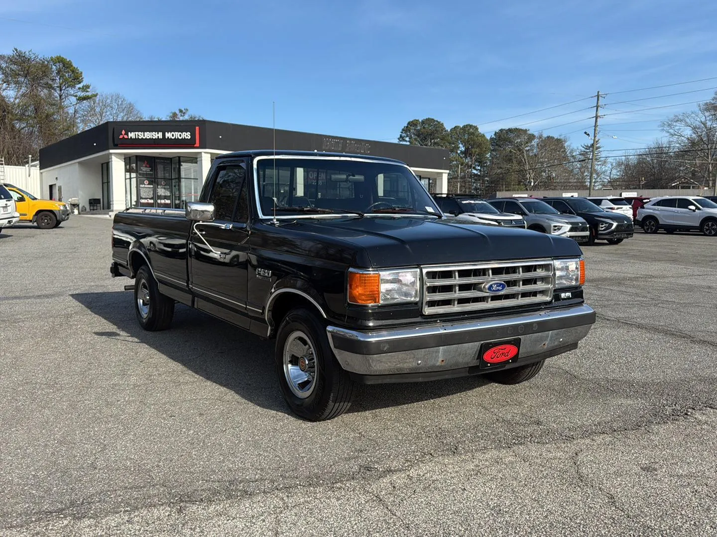 Black 1987 FORD F-150 STYLESIDE 117 WB for sale in Canton, GA