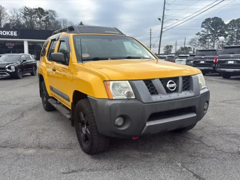 Yellow 2007 Nissan Xterra S for sale in Canton, GA