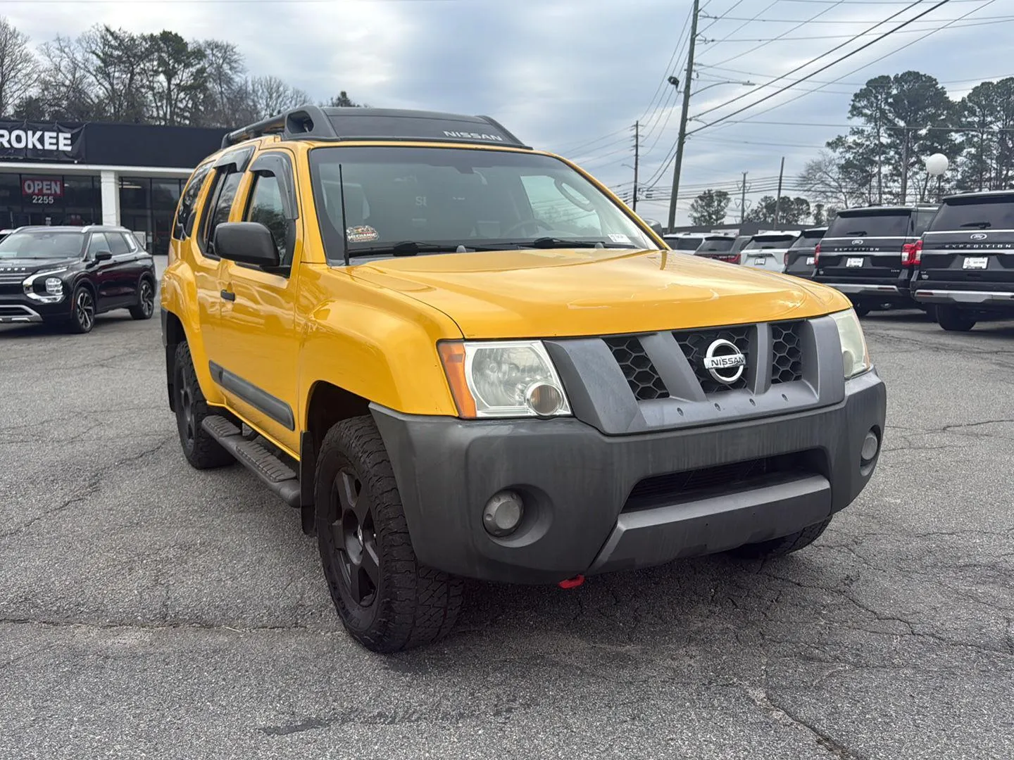 Yellow 2007 Nissan Xterra S for sale in Canton, GA