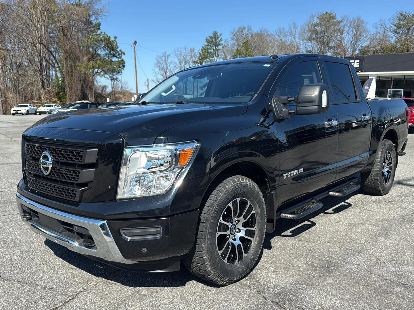 Black 2021 NISSAN TITAN for sale in Canton, GA