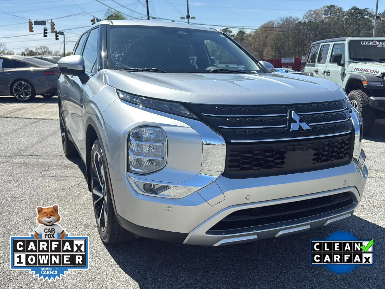 Silver 2022 MITSUBISHI OUTLANDER SE for sale in Canton, GA