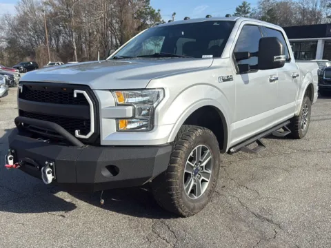 Silver 2016 FORD F-150 for sale in Canton, GA