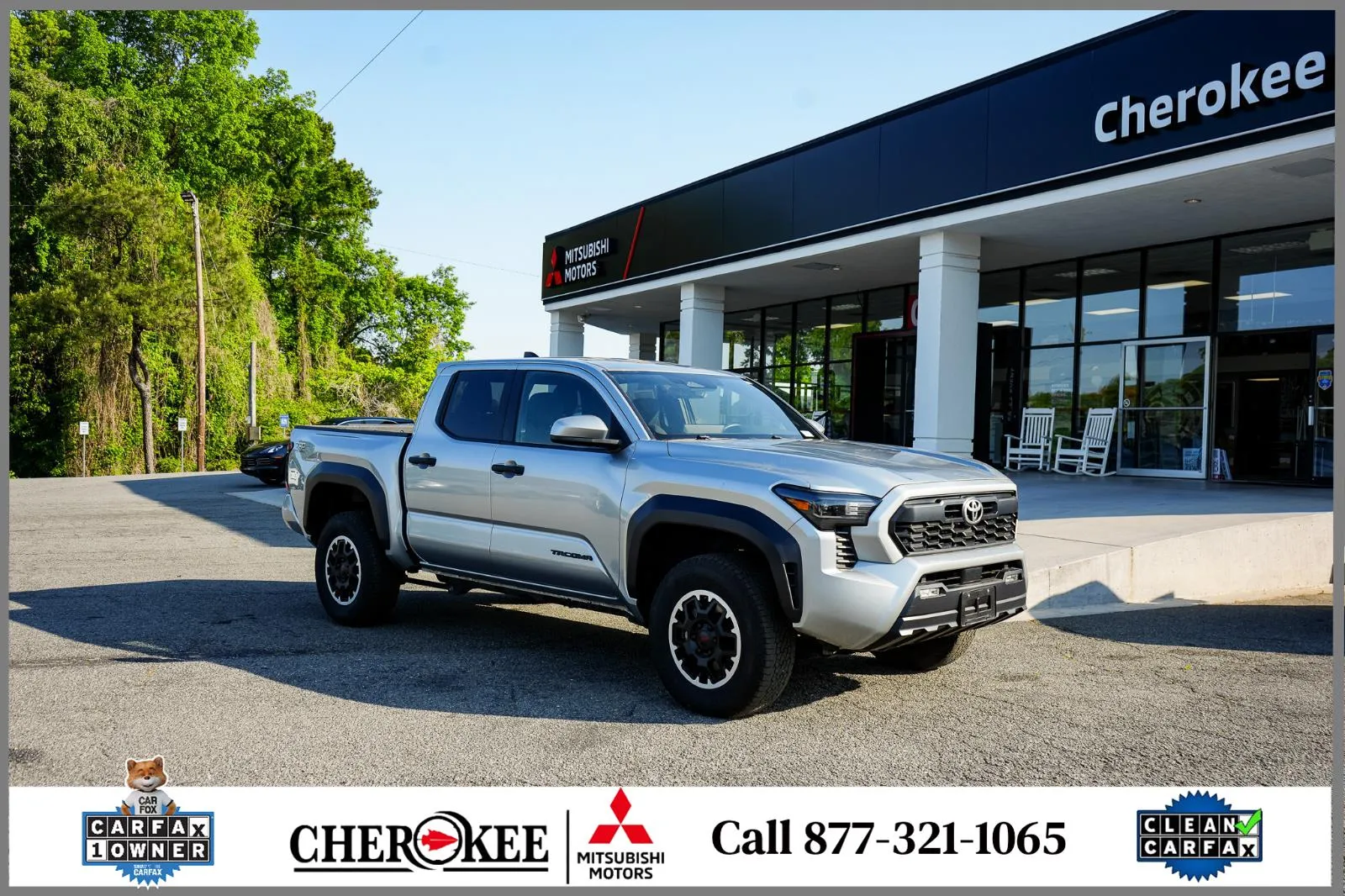 Silver 2024 Toyota Tacoma TRD Sport for sale in Canton, GA