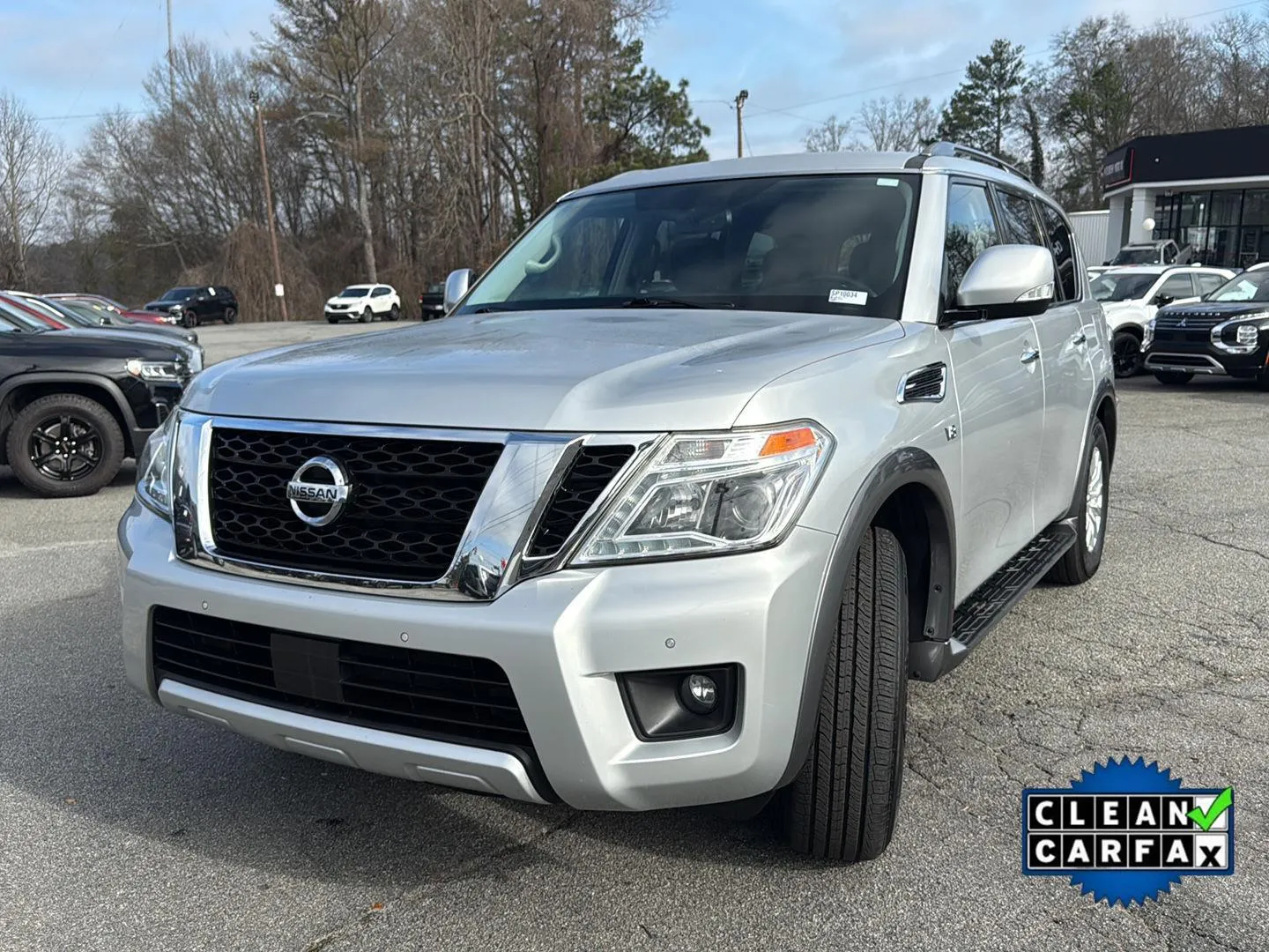 Silver 2018 Nissan Armada SV for sale in Canton, GA