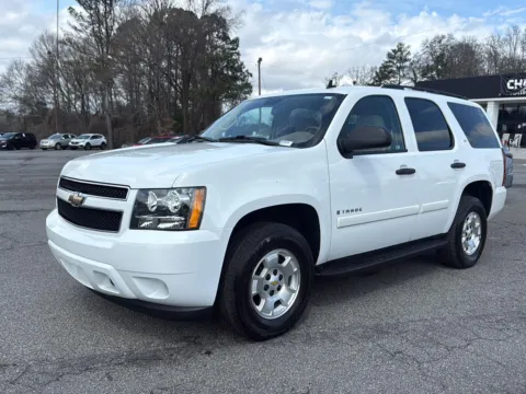 White 2009 Chevrolet Tahoe LS for sale in Canton, GA