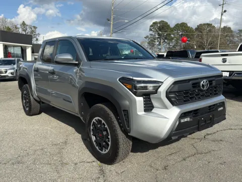 Silver 2024 TOYOTA TACOMA TRD OFF ROAD DOUBLE CAB 6 for sale in Canton, GA