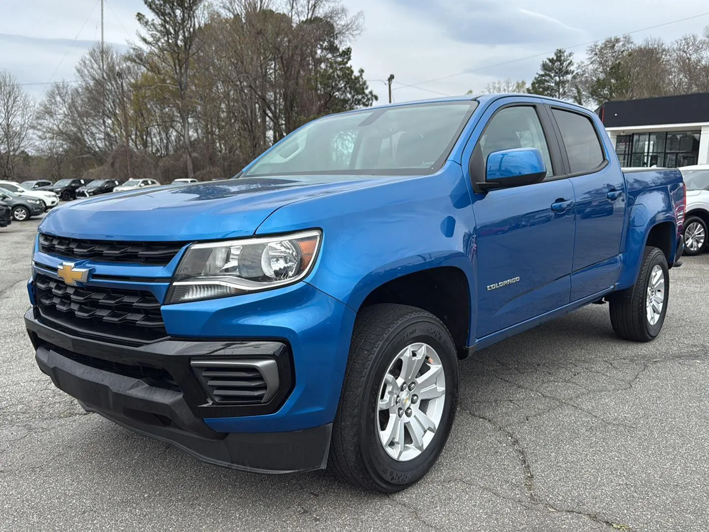 Blue 2021 Chevrolet Colorado 2WD LT for sale in Canton, GA