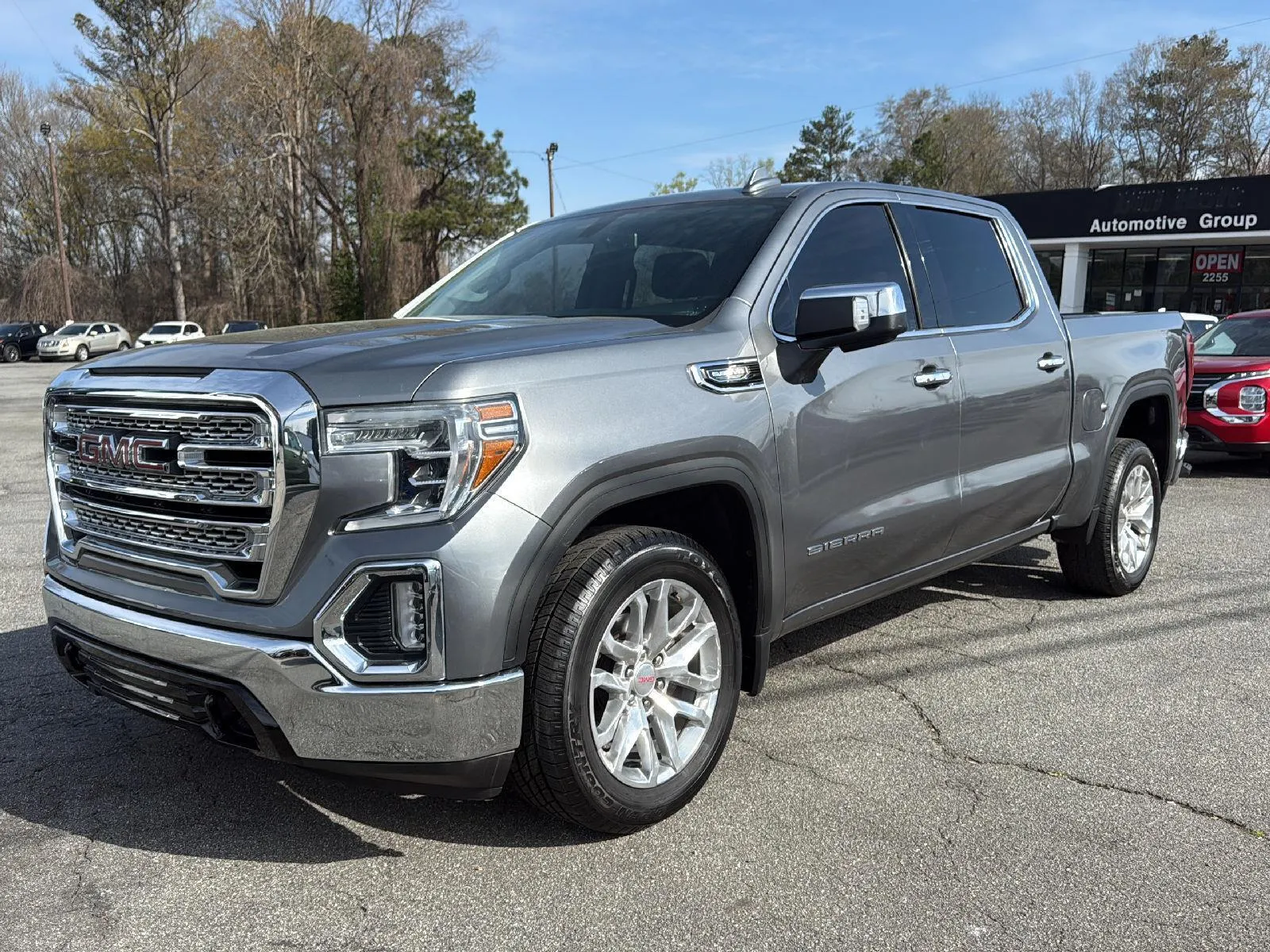Gray 2021 GMC Sierra 1500 SLT for sale in Canton, GA