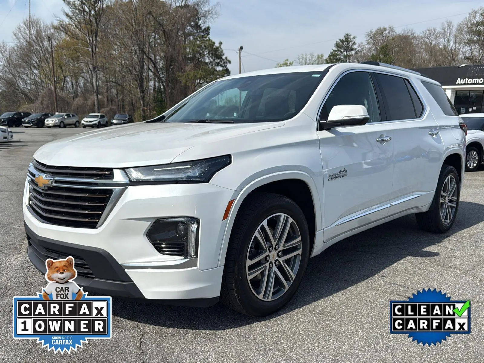 White 2023 Chevrolet Traverse High Country for sale in Canton, GA