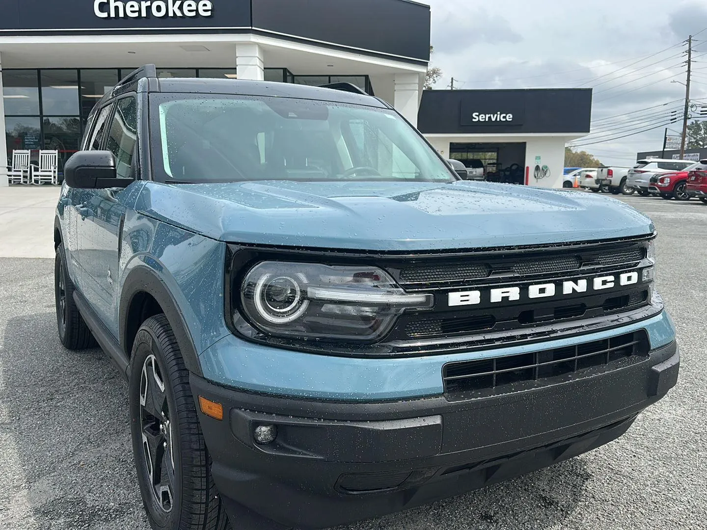 Blue 2021 Ford Bronco Sport Outer Banks for sale in Canton, GA