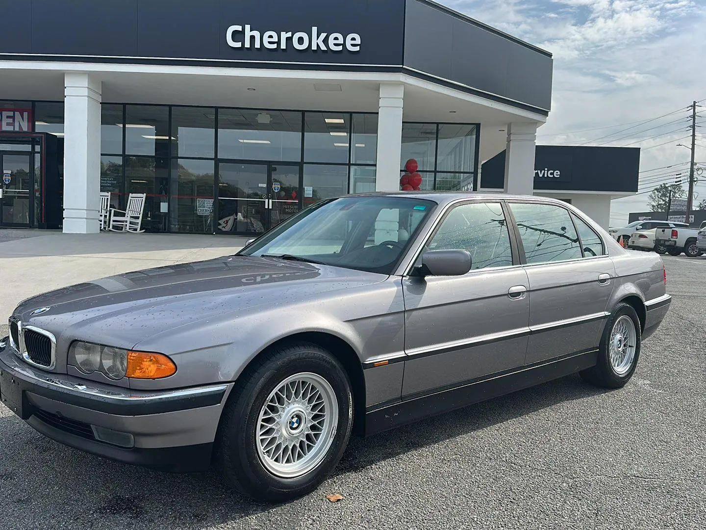 Silver 2000 BMW 7 Series 740iL for sale in Canton, GA