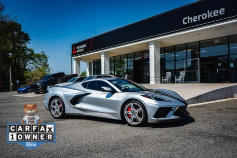 Silver 2020 Chevrolet Corvette 1LT for sale in Canton, GA