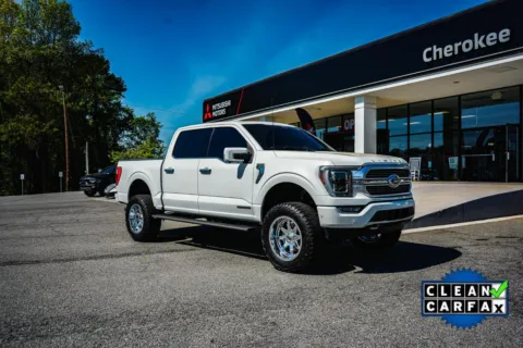 White 2021 Ford F-150 Limited for sale in Canton, GA