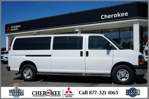 Photos of 2023 Chevrolet Express Passenger LT for sale in Canton, GA at Cherokee Mitsubishi