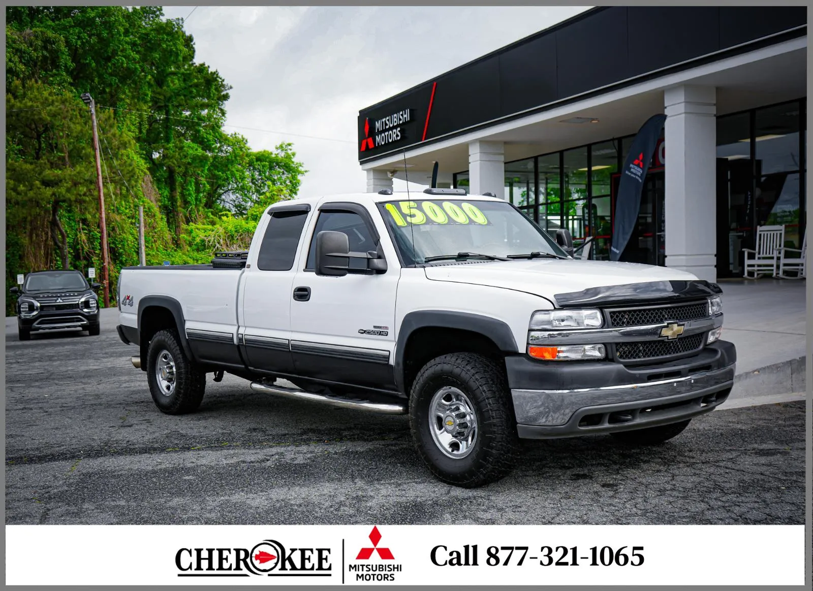 White 2001 Chevrolet Silverado 2500HD LS for sale in Canton, GA