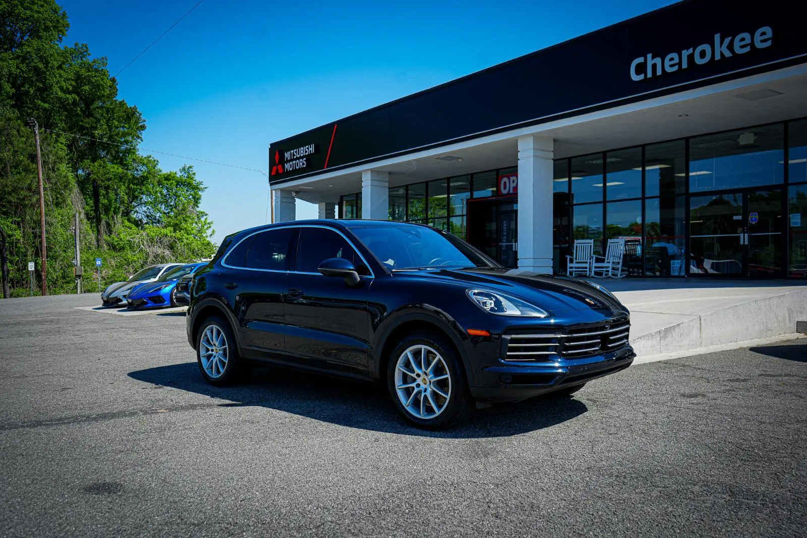 Blue 2021 Porsche Cayenne S for sale in Canton, GA