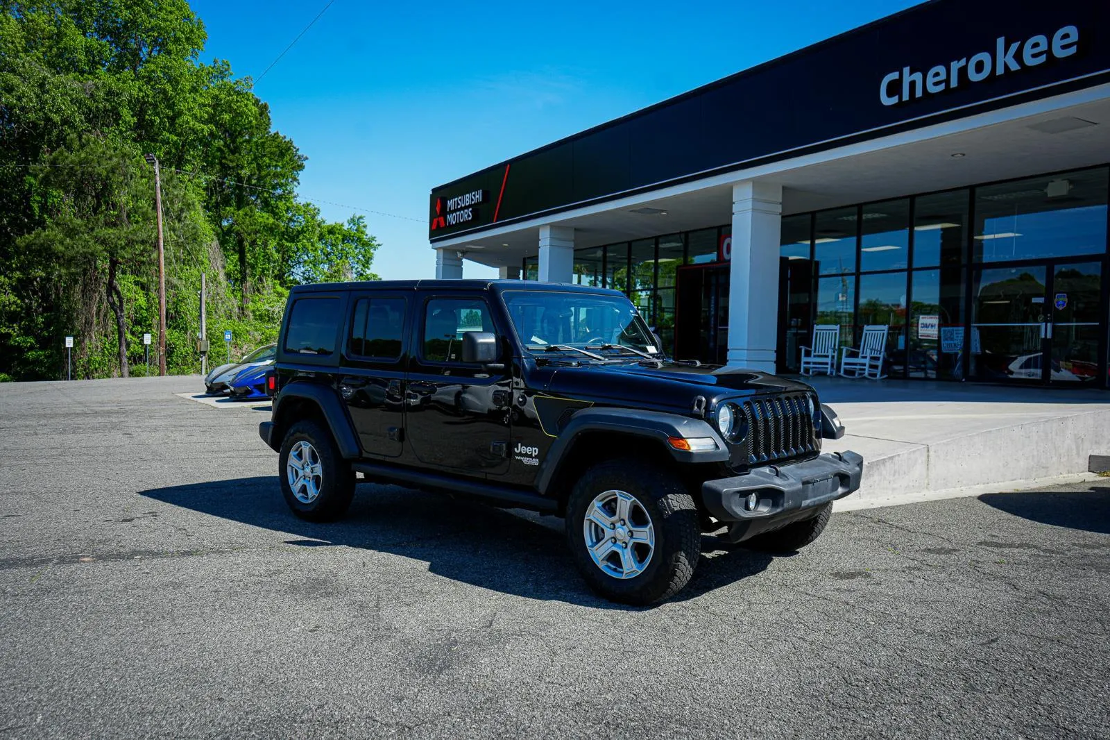 Black 2018 Jeep Wrangler Unlimited Sport S for sale in Canton, GA