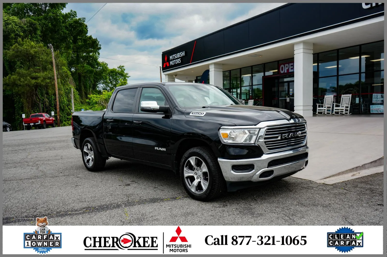 Black 2024 Ram 1500 Laramie for sale in Canton, GA
