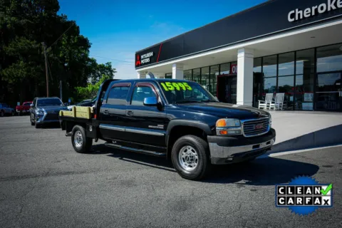Black 2001 GMC Sierra 2500HD SLE for sale in Canton, GA