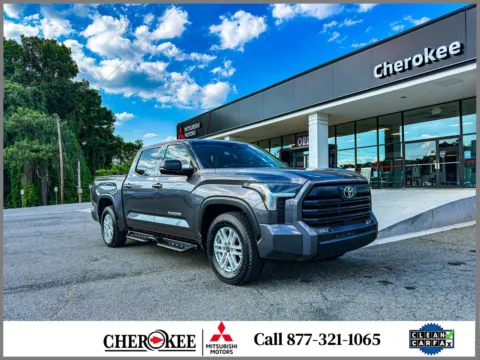 Gray 2022 Toyota Tundra SR5 for sale in Canton, GA
