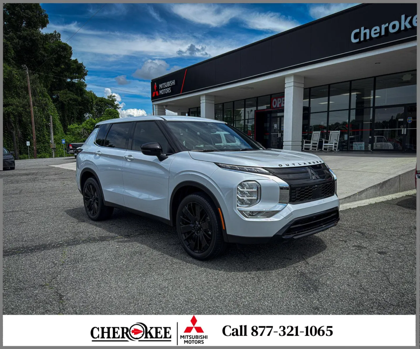 White 2026 Mitsubishi Outlander LE for sale in Canton, GA