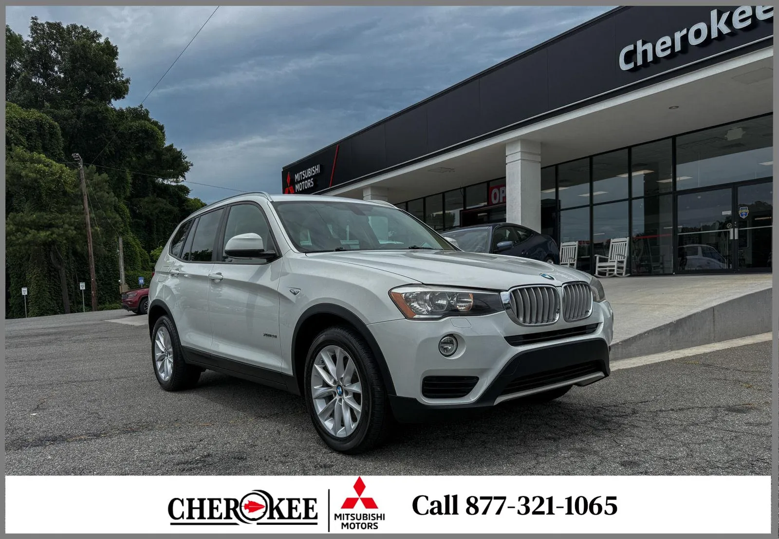 White 2015 BMW X3 xDrive28i for sale in Canton, GA