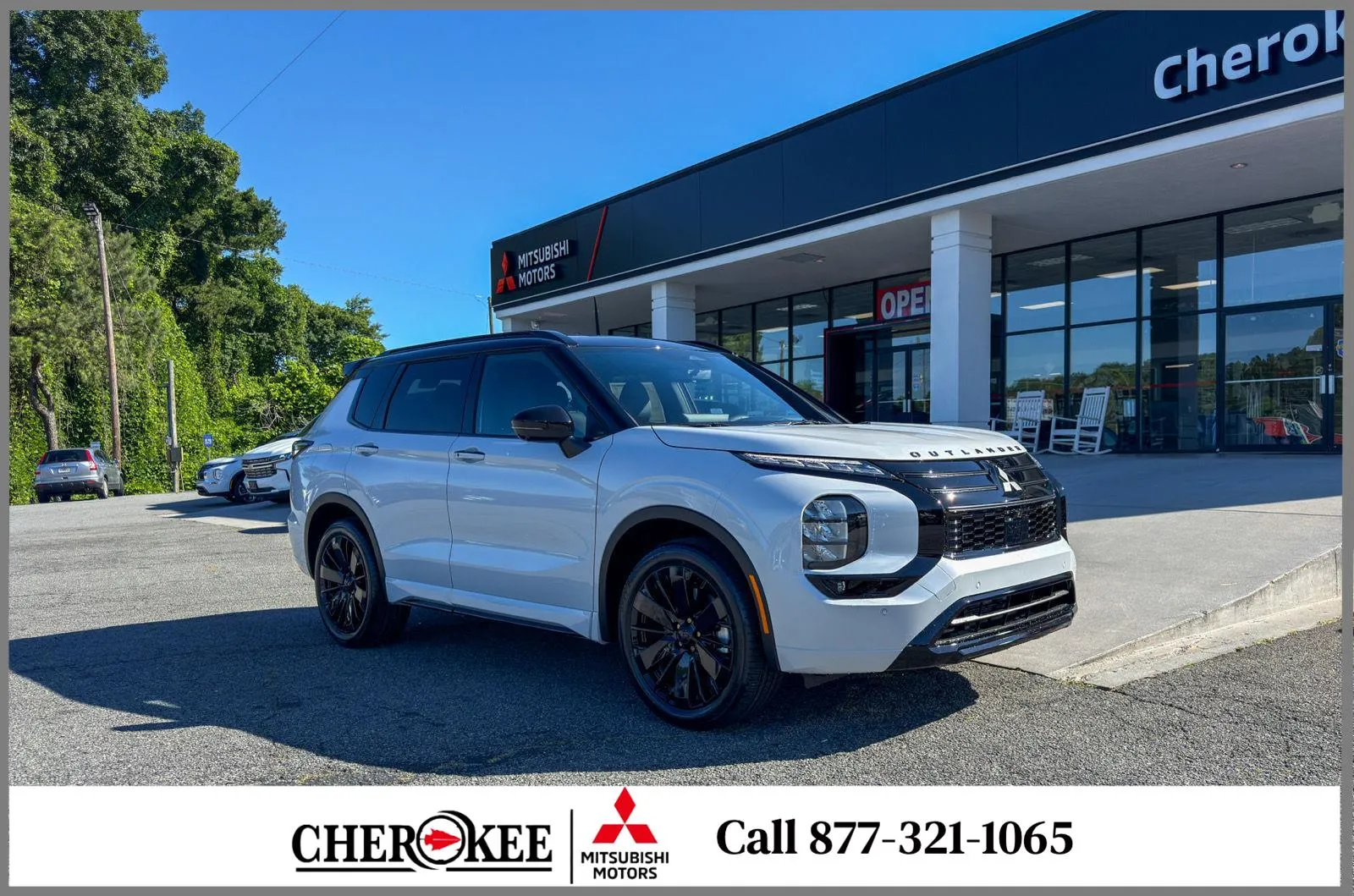 White 2026 Mitsubishi Outlander Black Edition for sale in Canton, GA