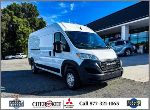 White 2023 Ram ProMaster Cargo Van 2500 HIGH ROOF 159 WB for sale in Canton, GA