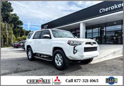 White 2019 Toyota 4Runner SR5 Premium for sale in Canton, GA