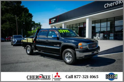 Black 2001 GMC Sierra 2500 HD SLE for sale in Canton, GA