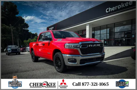 Red 2025 RAM 1500 BIG HORN 4X4 CREW CAB 5'7 for sale in Canton, GA