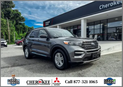 Gray 2024 FORD EXPLORER XLT for sale in Canton, GA